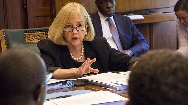 Mayor Lyda Krewson has apologized for doxxing police critics.