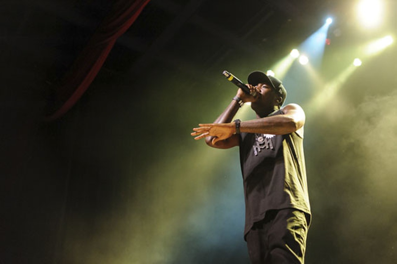 Meek Mill, performing at The Pageant.