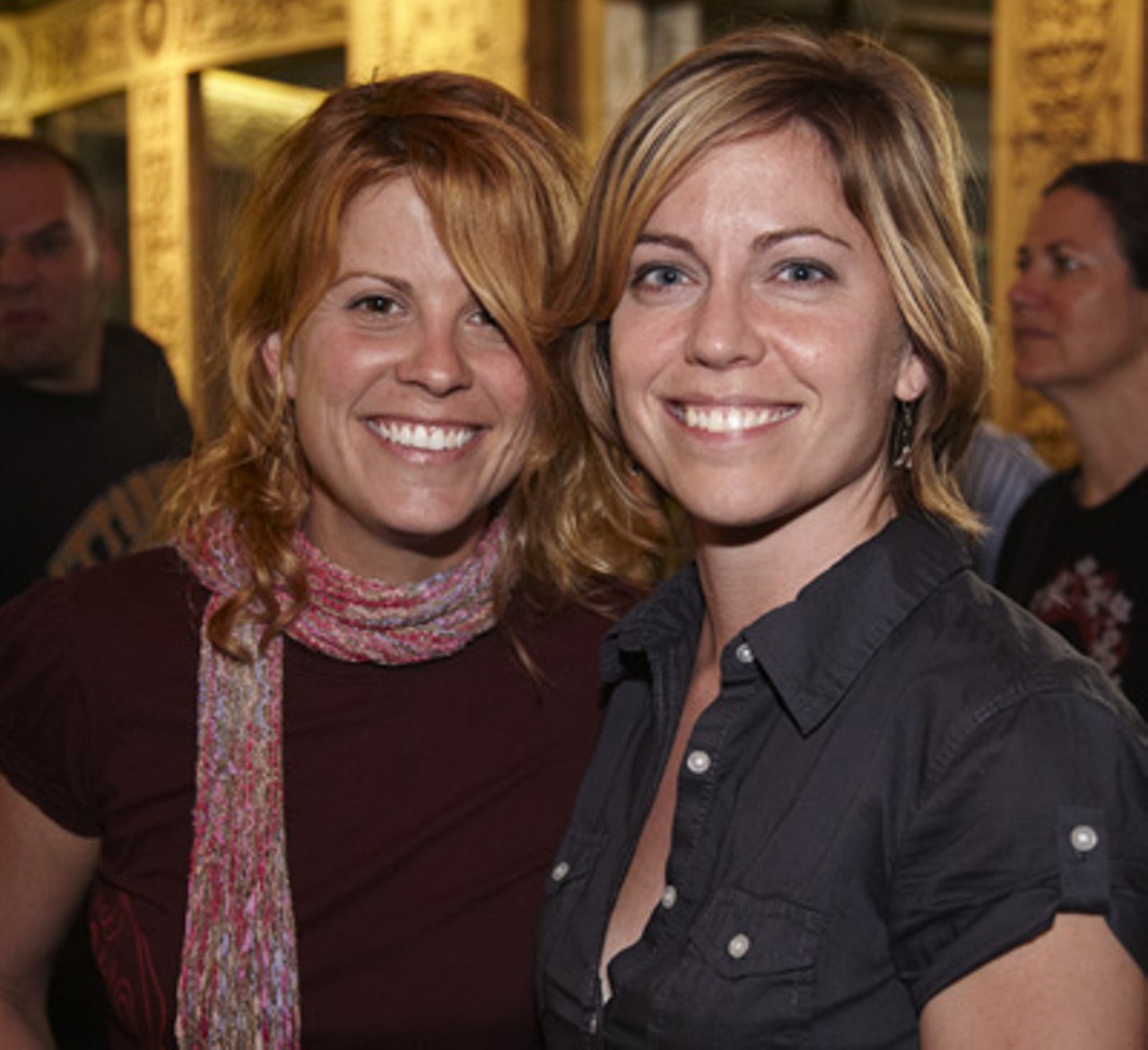 These ladies were happy to support KDHX's "Midwest Mayhem."