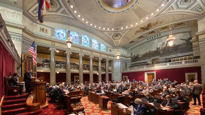 The Missouri House of Representatives.