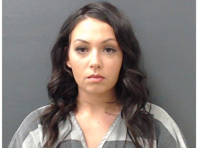 Hailey Nichelle Clifton-Carmack, shown in her Texas mugshot.