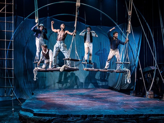 The play even incorporates some aerial choreography into its stunning retelling of the classic tale.