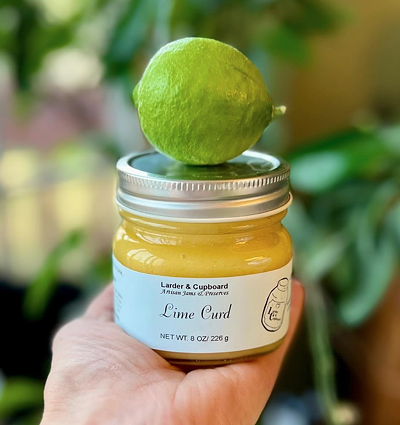 Larder and Cupboard Lime Curd