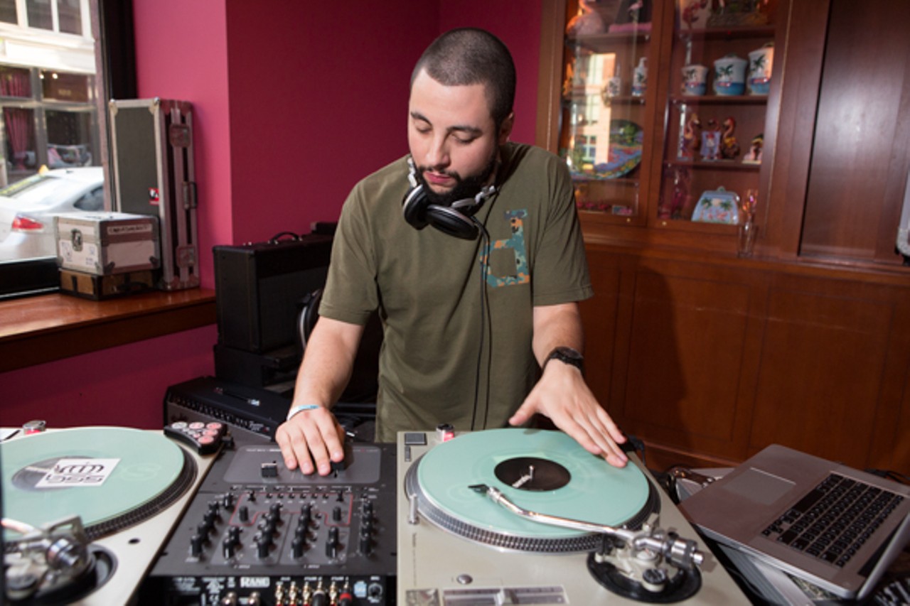 DJ Mahf at Flamingo Bowl