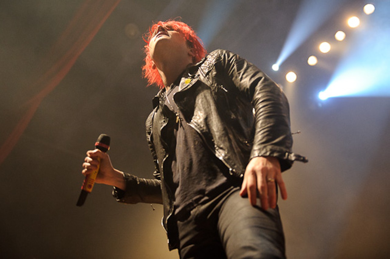 My Chemical Romance performing at the Pageant.
