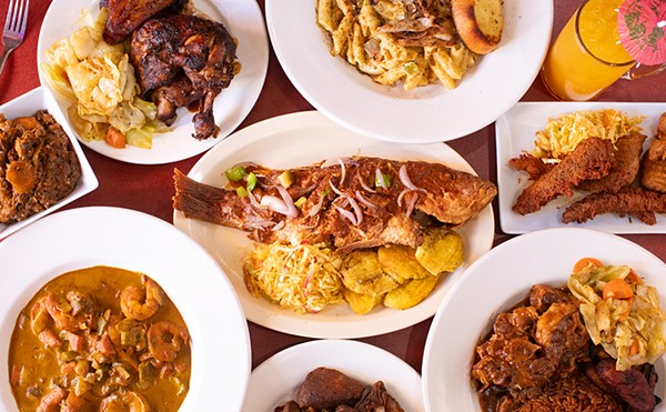 My Marie Restaurant features the Haitian cuisine of its owner’s homeland.