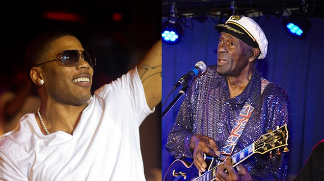 Nelly will portray the late Chuck Berry in the upcoming film.