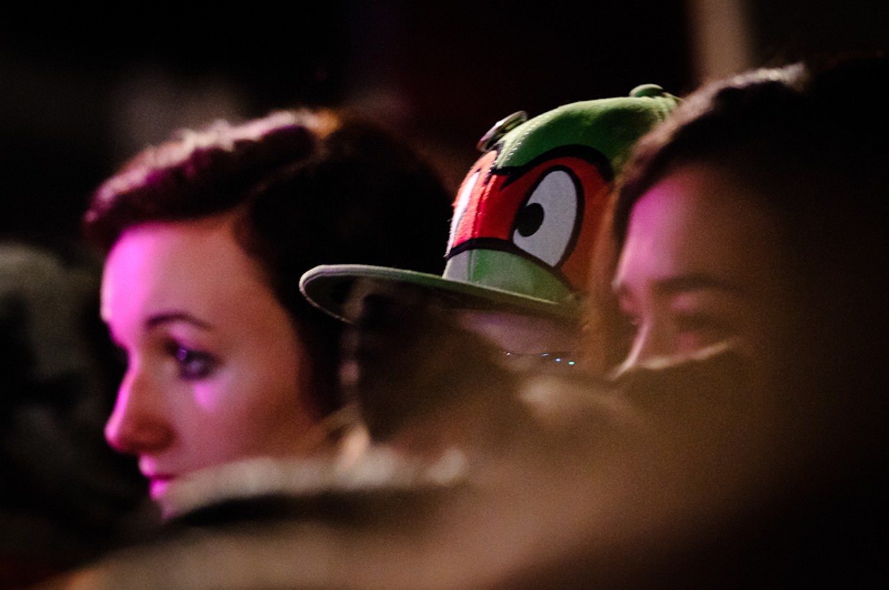 This Teenage Mutant Ninja Turtle hat caught my eye early on. Little did I know I'd be seeing it later.
