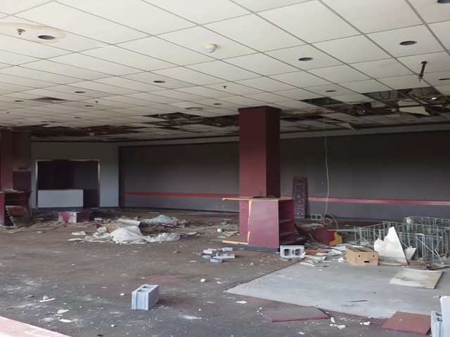 This was the restaurant upstairs at Dillard's.