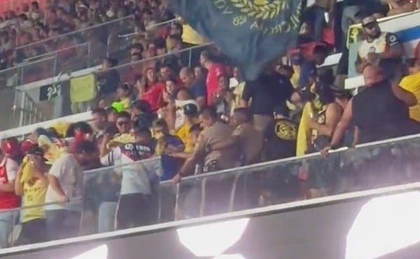 Security Pepper Sprays Visiting Soccer Fan at Citypark Stadium