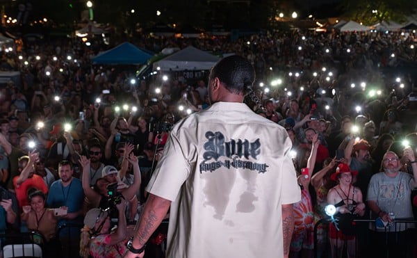 Bone Thugs-N-Harmony closed out the first night of Pig & Whiskey Festival, which was a scorcher.