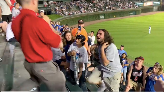 VIDEO: Chicago Cubs Fans Brawl While Cardinals Win (2)