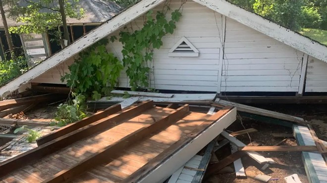 Jefferson County Man Calls 911 from Beneath Collapsed Garage