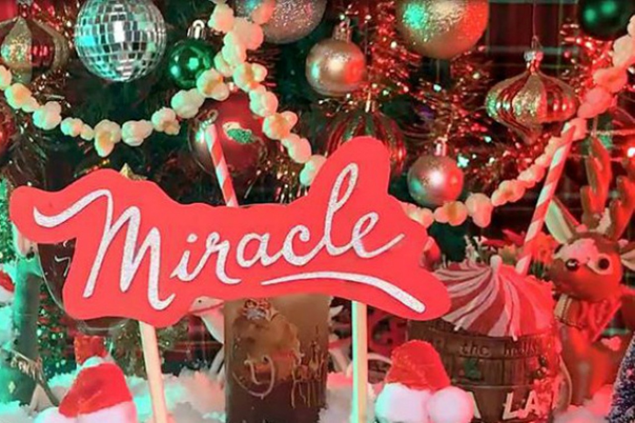 Miracle (at Small Change)
(2800 Indiana Avenue)
Miracle will be returning to St. Louis this November, setting up shop at Small Change (2800 Indiana Avenue) for the second year in a row. This is the fourth year that the holiday-themed bar will bring its merriment to St. Louis.
Photo credit: Courtesy of Miracle