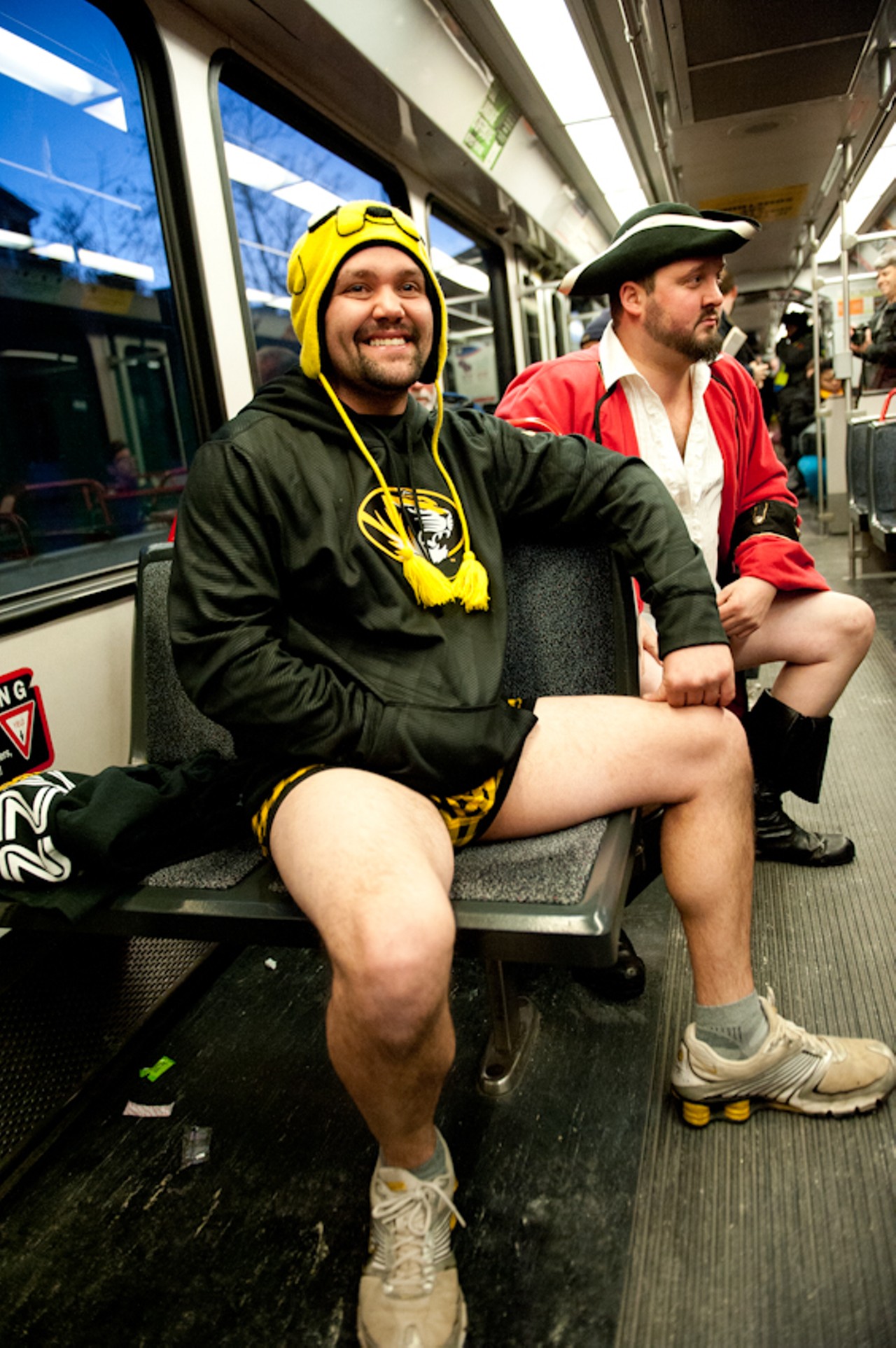 No Pants MetroLink Ride 2013