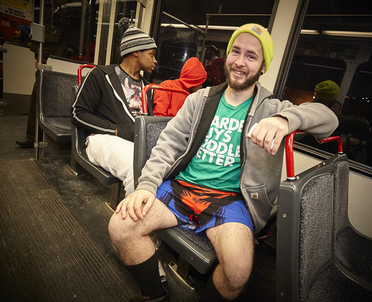 No-Pants MetroLink Ride 2015 in St. Louis