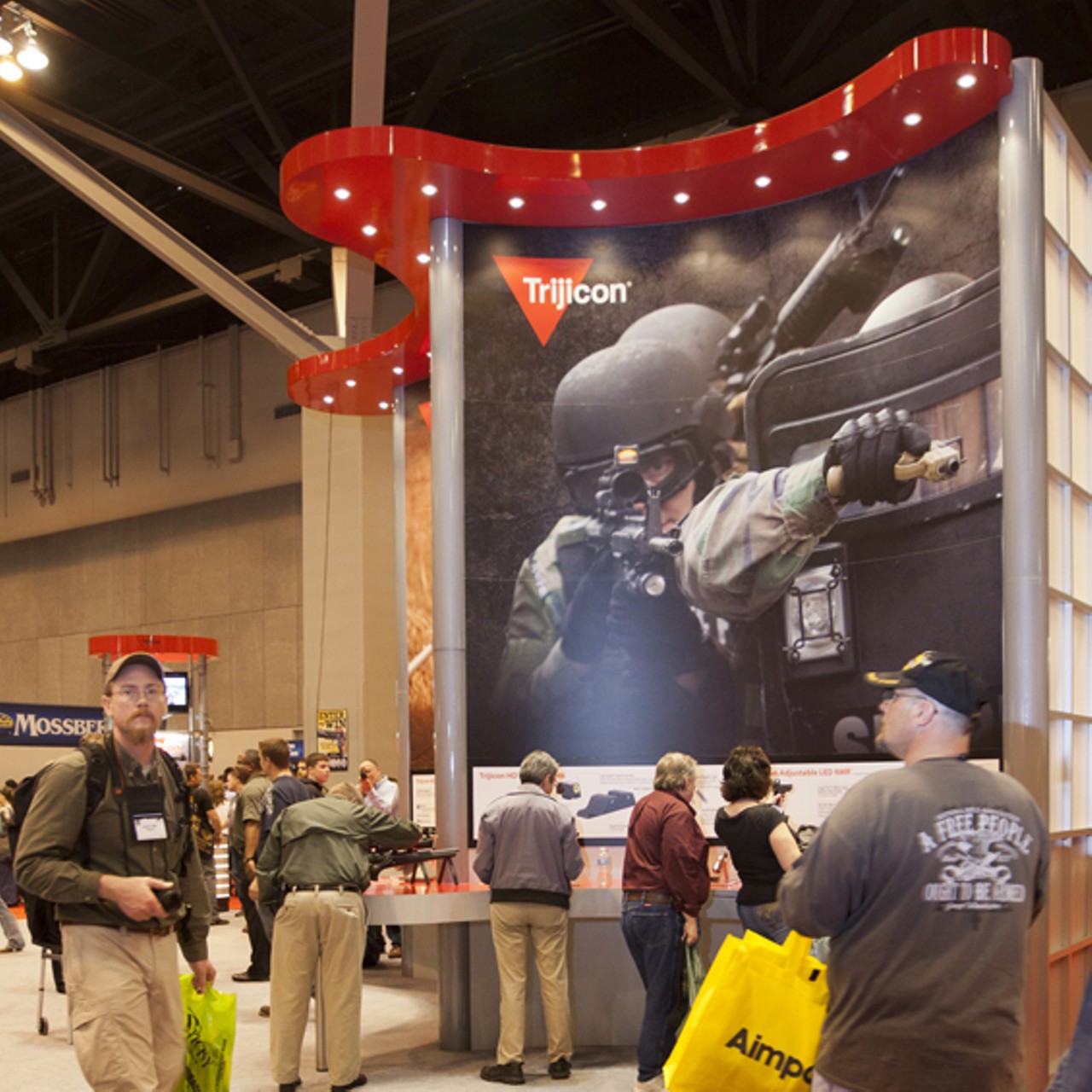 Scenes from the NRA convention in St. Louis