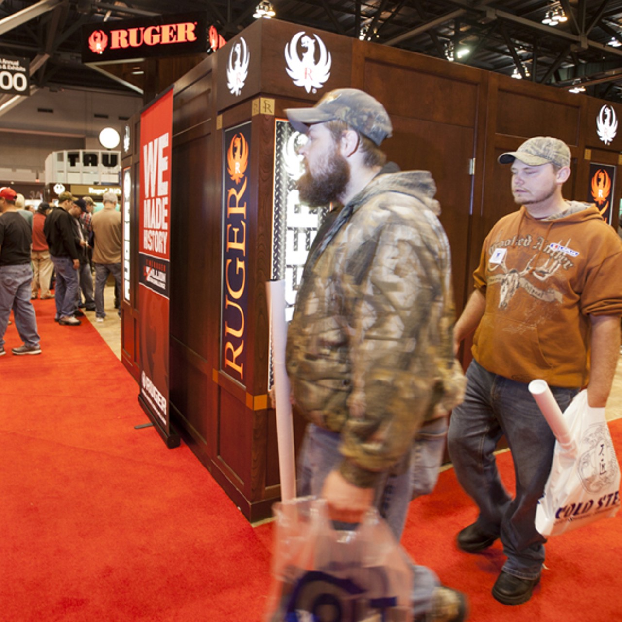 Scenes from the NRA convention in St. Louis