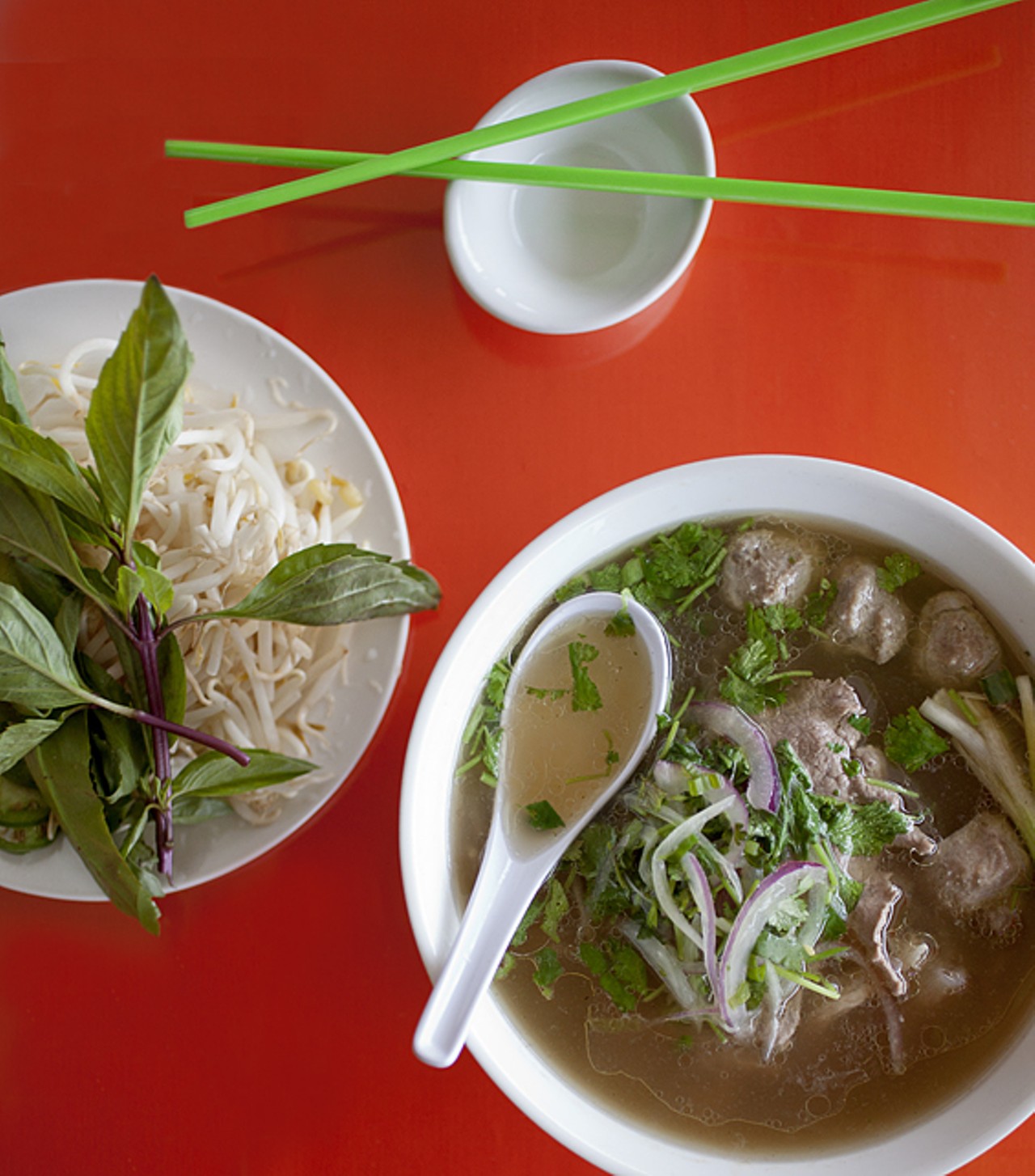 Pho Dac Biet is the special beef noodle soup.
