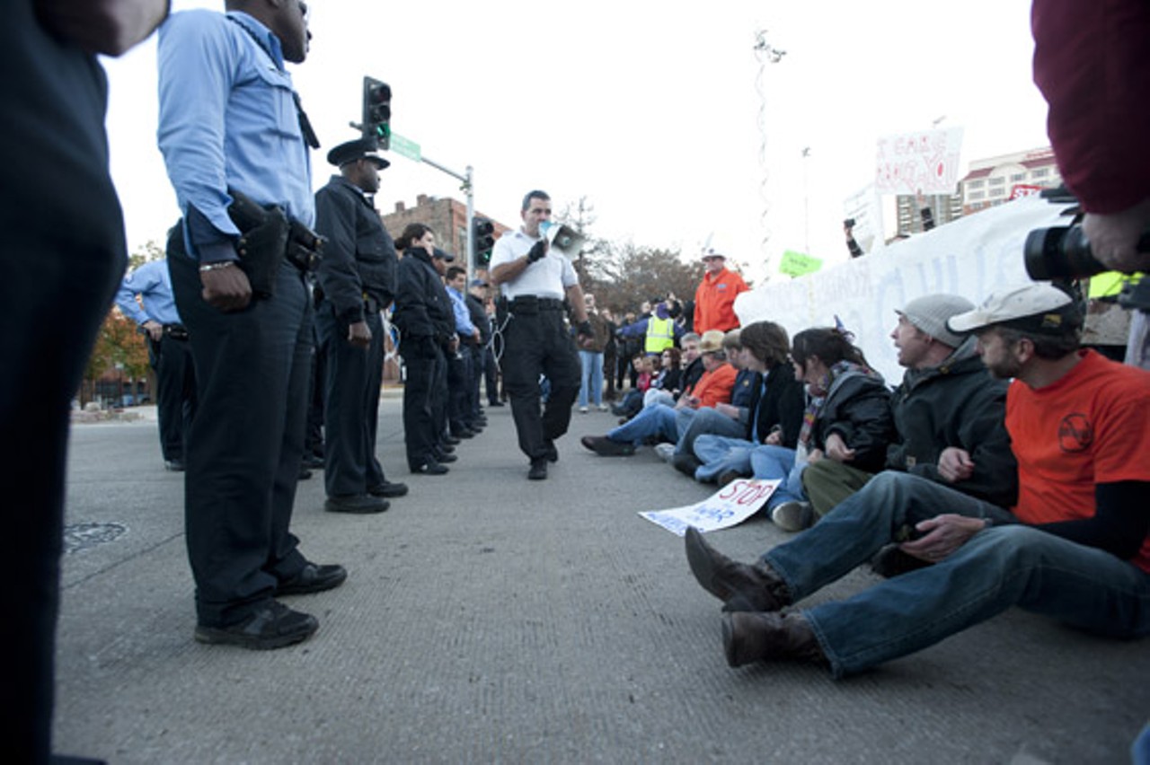 Occupy St. Louis arrests