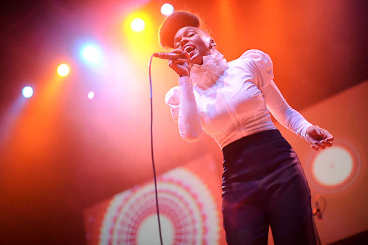 Janelle Mon&aacute;e at the Pageant