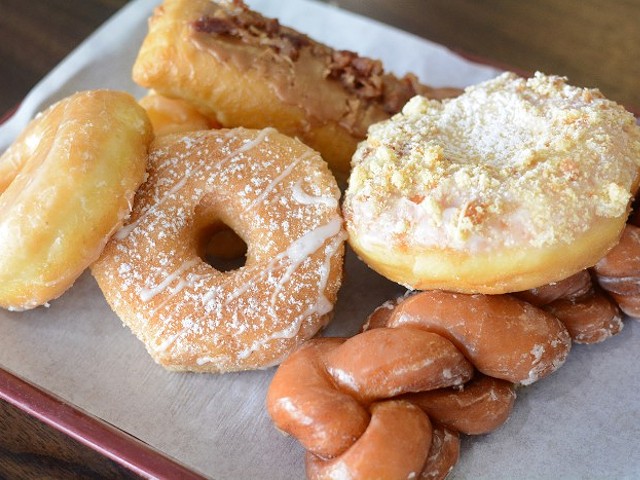 Old Town Donuts has been using the same recipes since it opened in 1968 — and those recipes certainly don't include roaches.