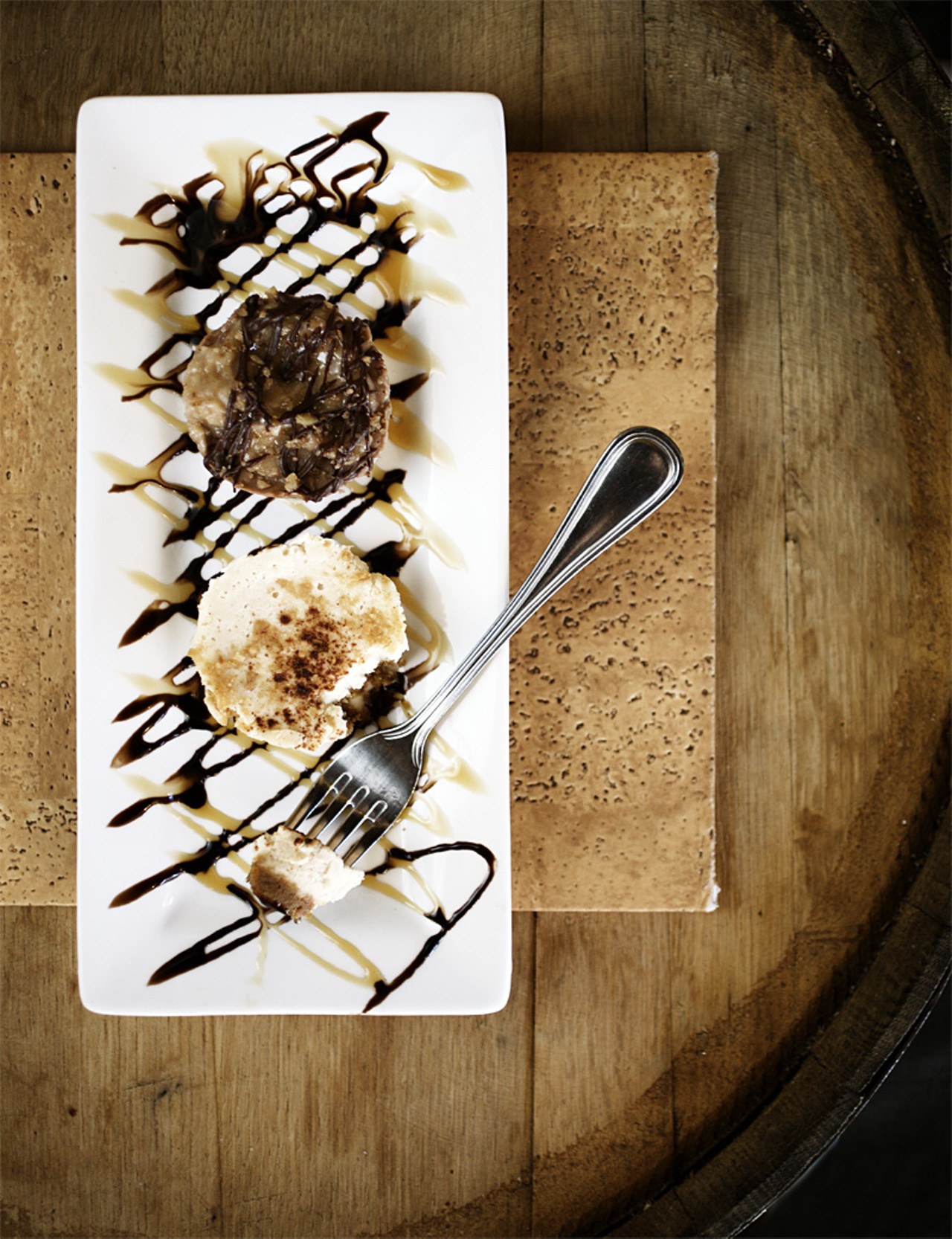 Weekly cheesecake specials are offered at One19 North. Last week we found the chocolate caramel and the banana cheesecake both made by Zeke Knight.