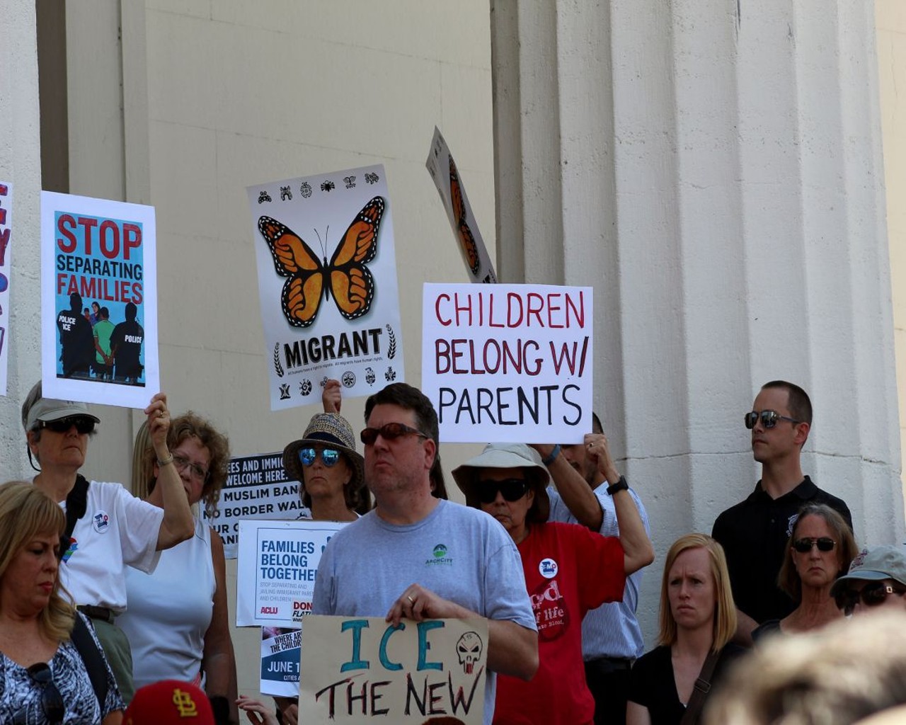 Outraged St. Louis Residents Take to the Streets Against Immigration Policies