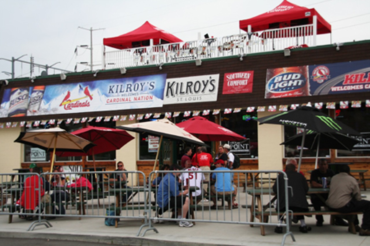 Next stop on this beautiful post-Cards game Hump Day Happy Hour- Kilroy&rsquo;s.