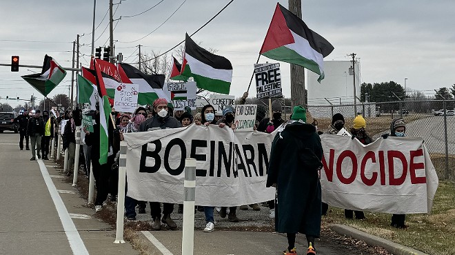 Pro-Palestine protest.