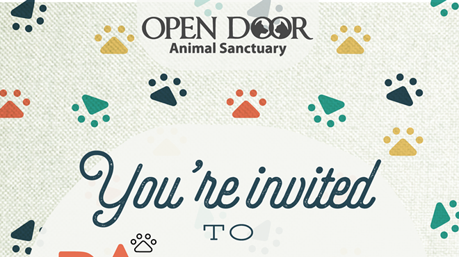Paws To Party Dinner Auction Benefiting the rescued cats and dogs of Open Door Animal Sanctuary
