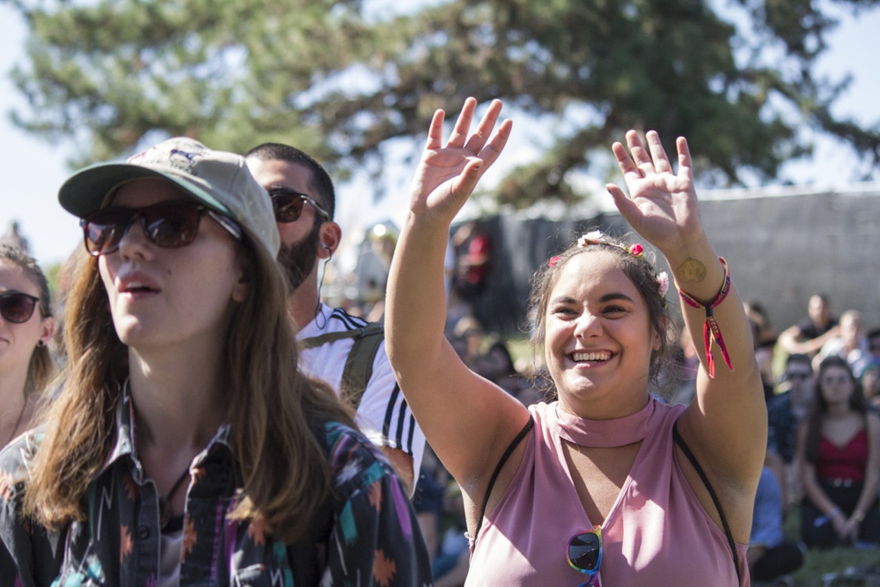 People Loving Life at LouFest 2017