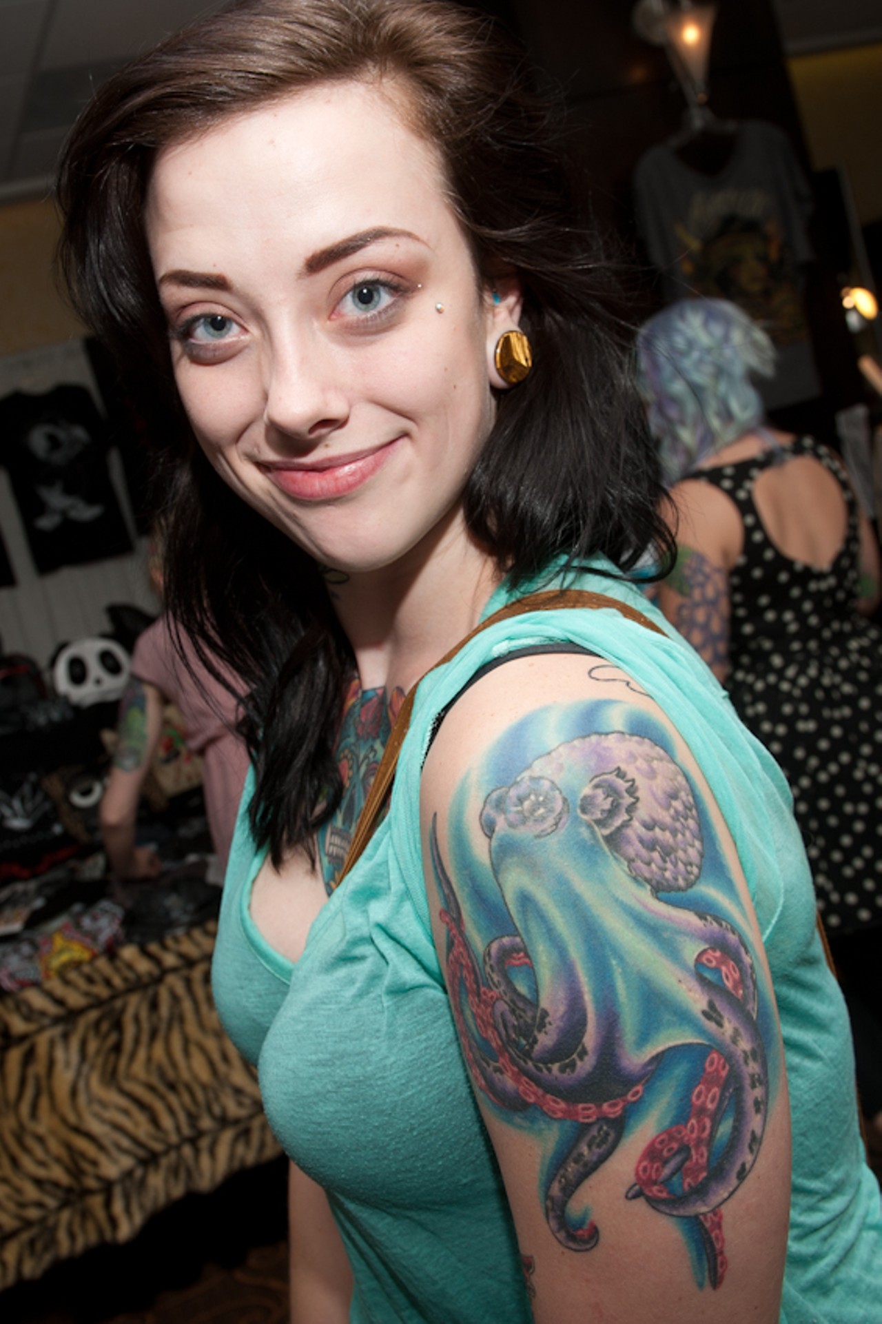 People of the 2013 Old School Tattoo Expo