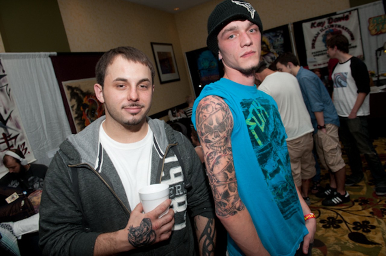 People of the 2013 Old School Tattoo Expo