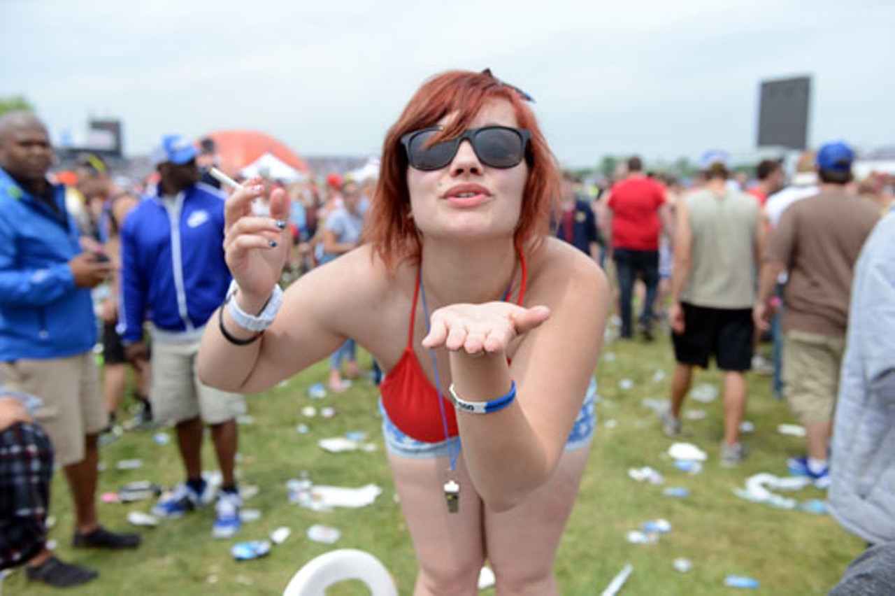 People of the Indy 500's Snake Pit