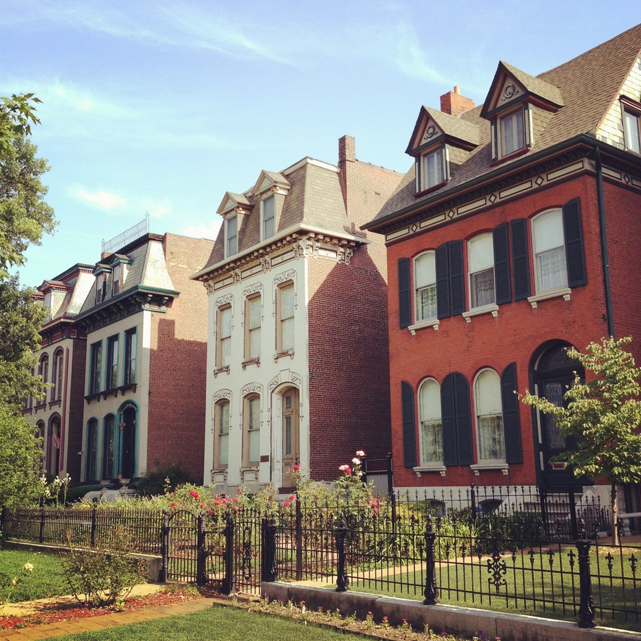 Lafayette Square
Be sure to show your guests all around Lafayette Square. It has a history of impressing out-of-towers — they can't get over our gorgeous architecture. Soulard has the same effect. 