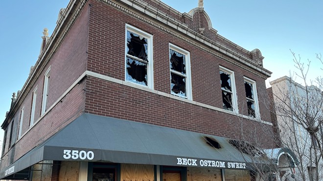 Jonathan Beck thinks he knows who set fire to his office, but police don't seem interested.