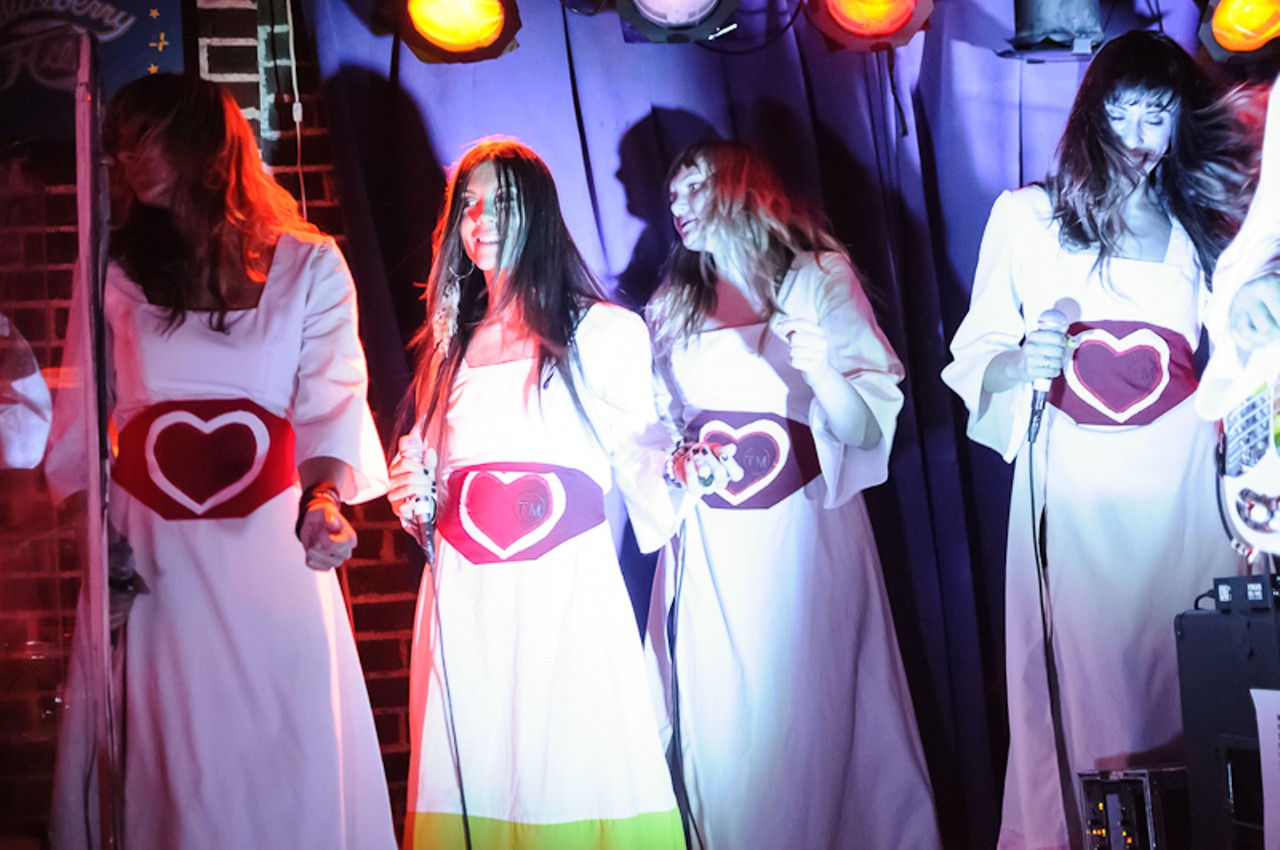 The Polyphonic Spree performing at The Duck Room.