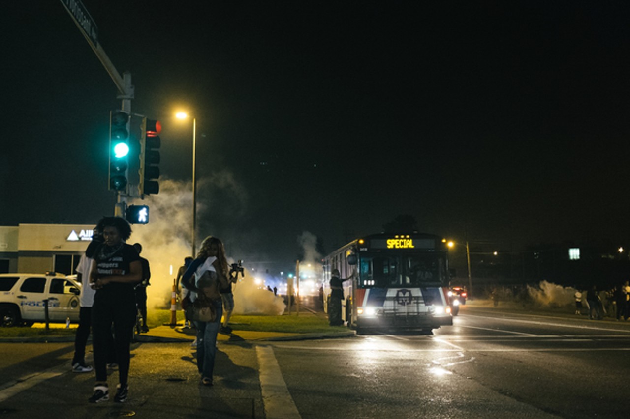 Potluck Gives Way to Chaos in Ferguson