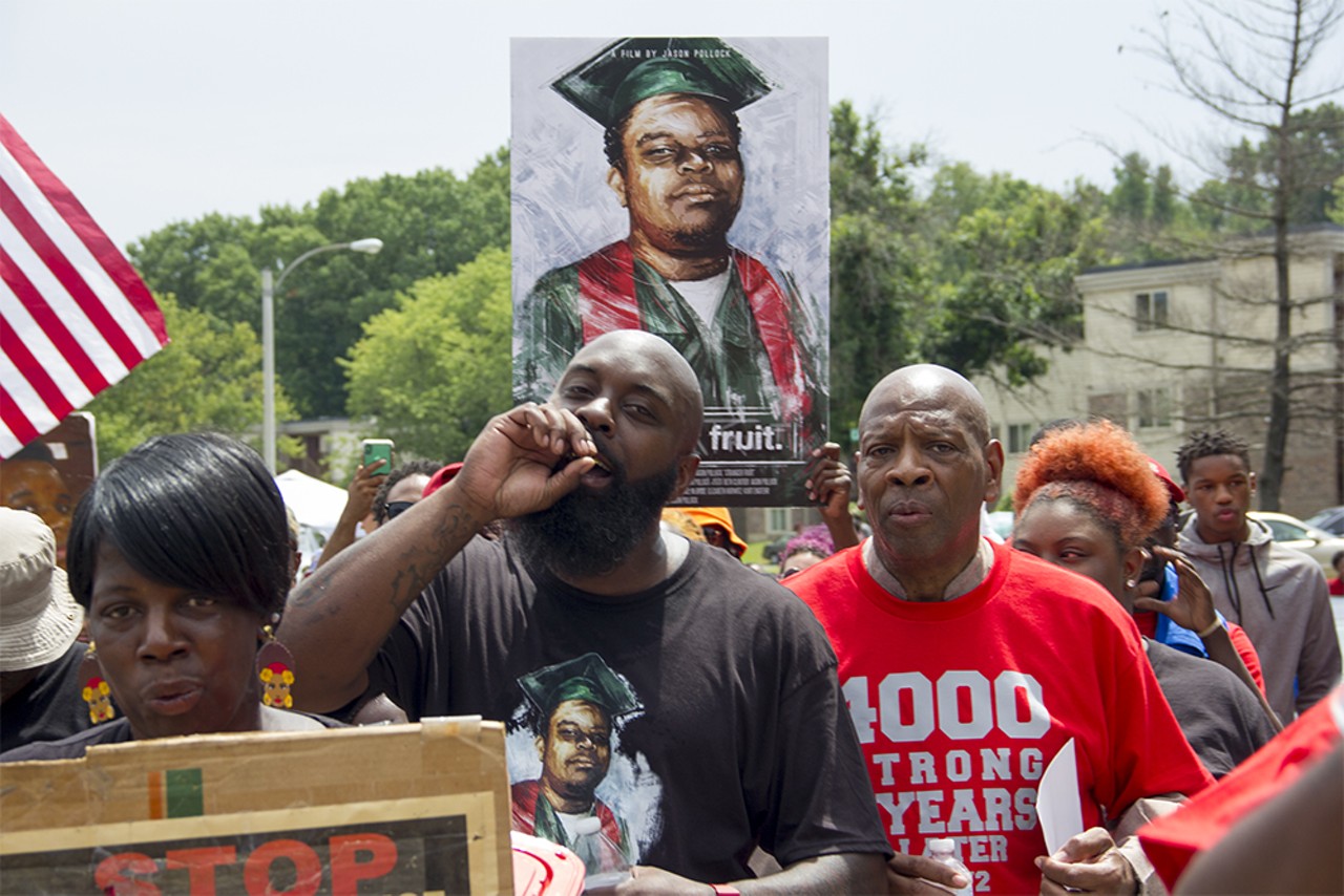Protesters Return to Ferguson for Fourth Anniversary of Michael Brown's Death