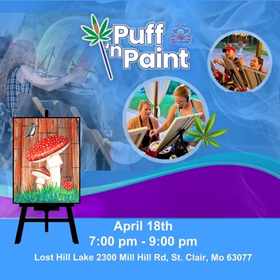 Puff n Paint Lost Hill Lake 420 party