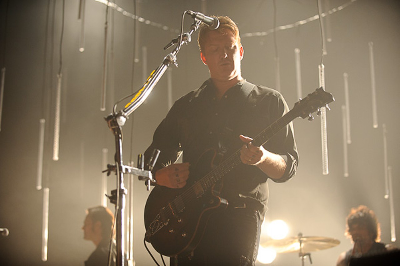 Queens of the Stone Age performing at the Pageant.