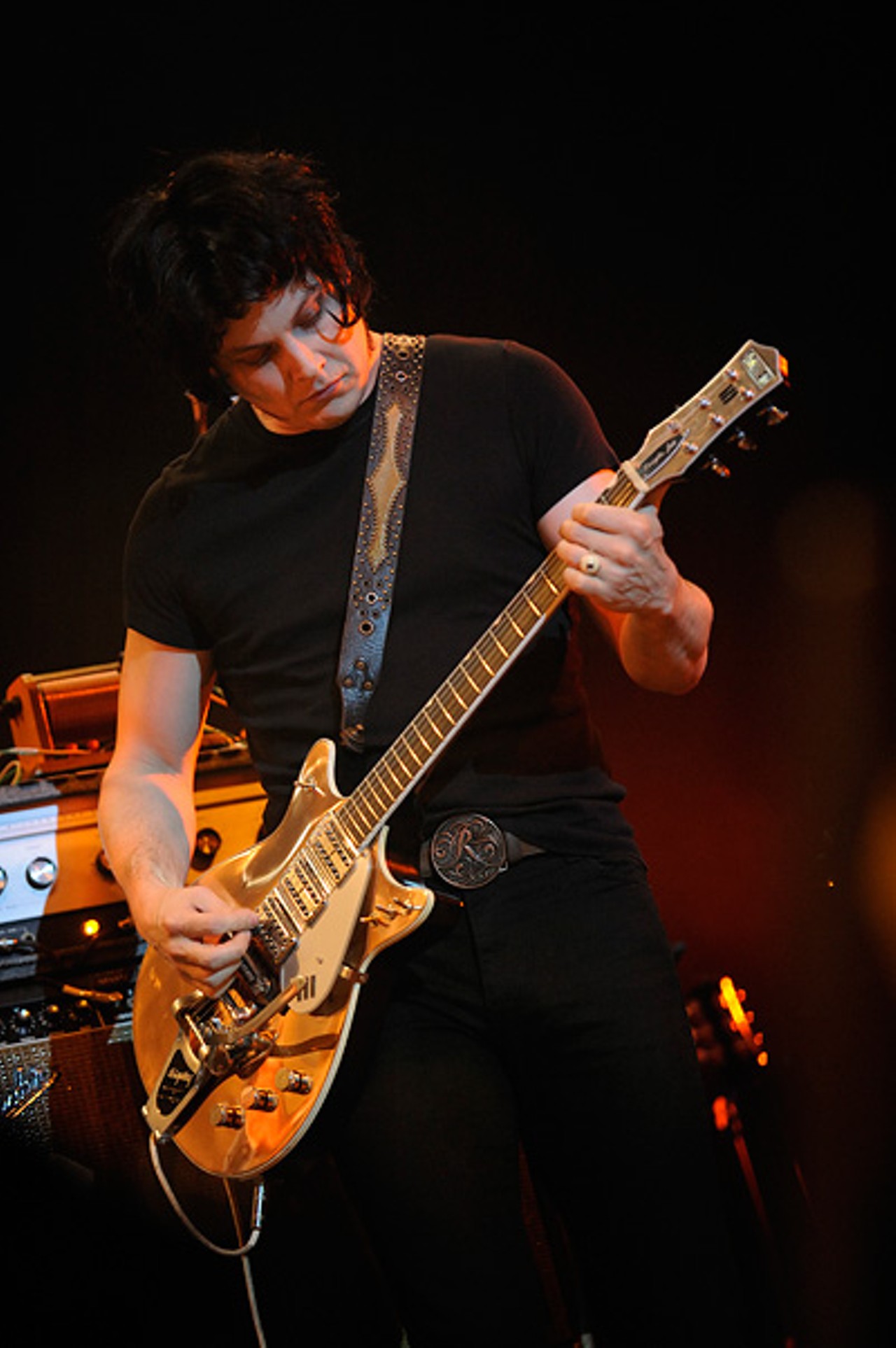 Jack White, who was ranked #17 in Rolling Stone magazine's list of the "100 Greatest Guitarists of All Time."