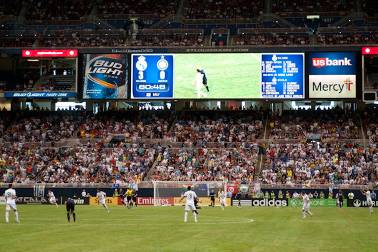 Real Madrid vs. Inter Milan at the Edward Jones Dome