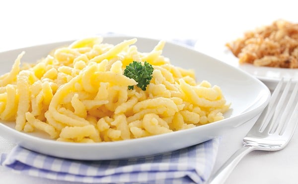 Spaetzle is a traditional German dish.