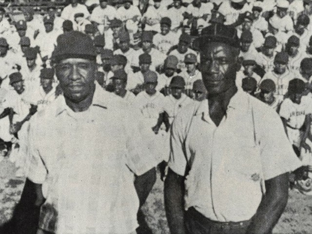 Co-founders Martin L. Mathews and Hubert “Dickey” Ballentine in a photo from the club archives.