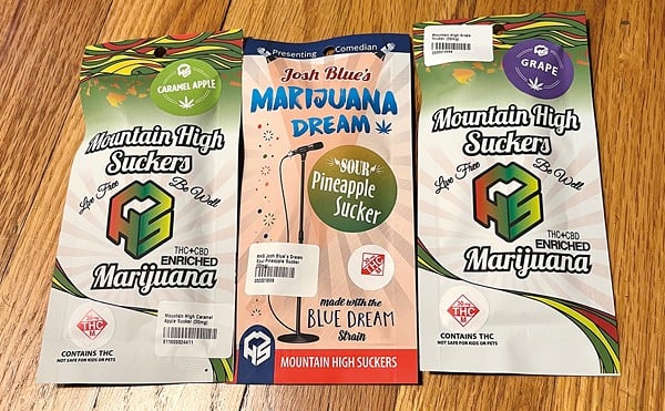 Mountain High Suckers come in a variety of flavors, but sour pineapple stands out as the best flavor and high.
