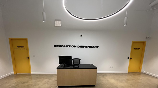 Revolution Dispensary will be holding a ribbon-cutting ceremony for its new location on Friday, February 16.