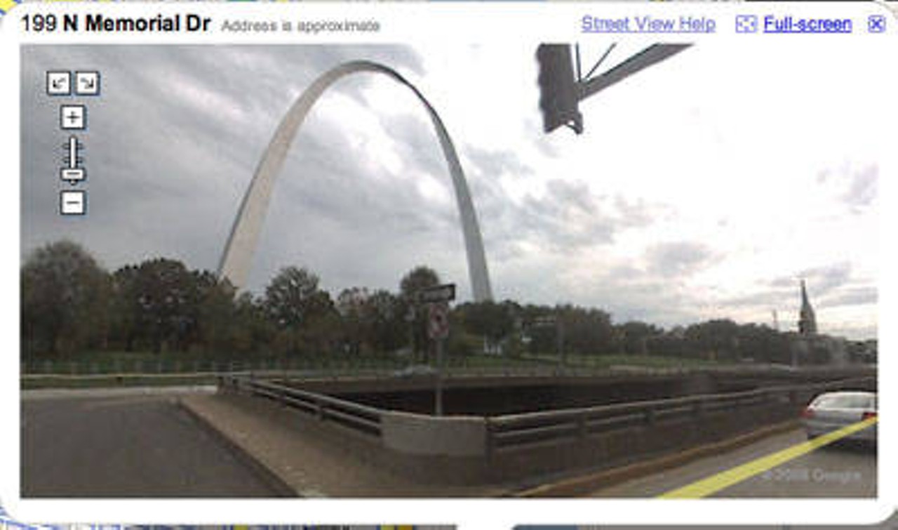 As Google grows more omnipresent (up next: Google Confessionals!), St. Louis was surely next to get the Google Street View treatment. Take our tour of cherry-picked STL landmarks here.