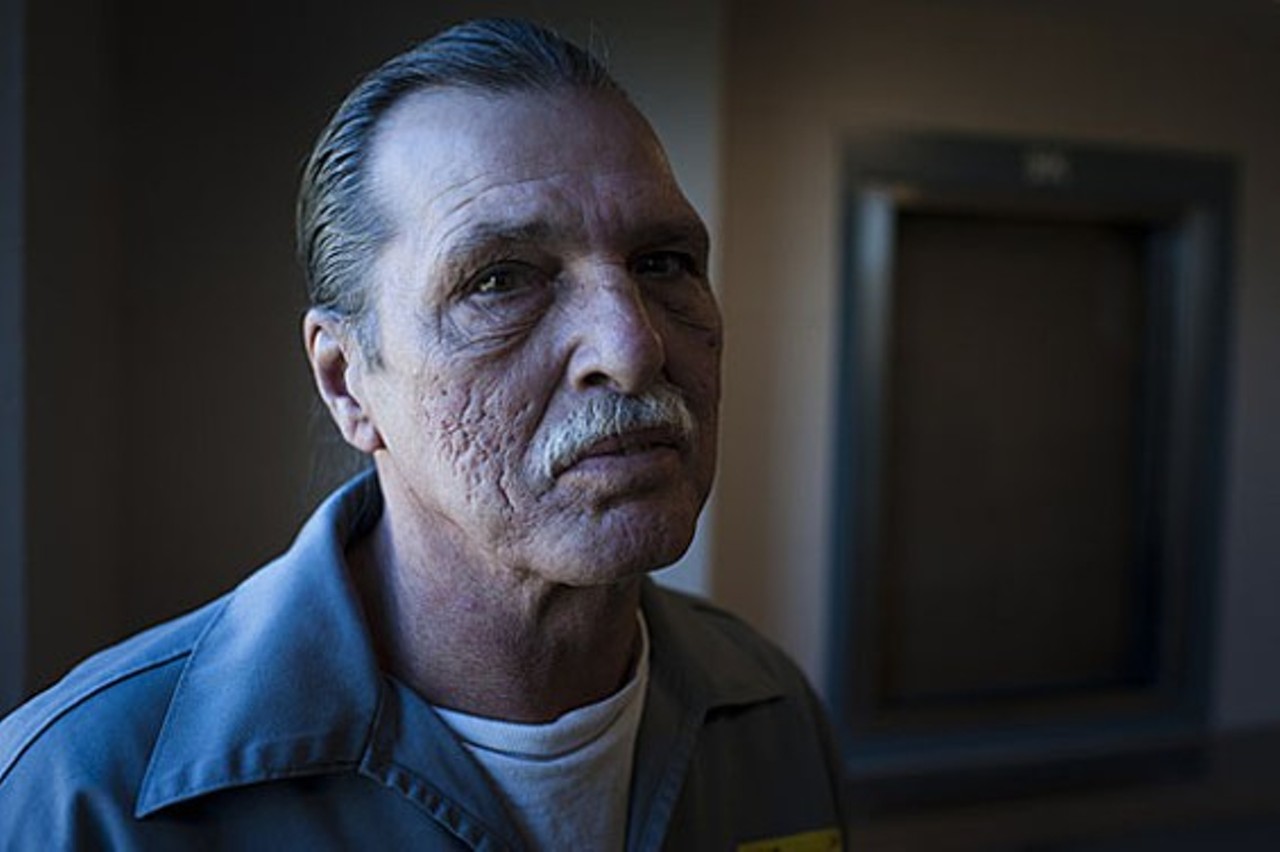 Published May 22, 2015
Finally, some good news out of Jefferson City: this May, Governor Nixon commuted the sentence of Jeff Mizanskey, who'd scored a spot on the RFT's cover as the poster boy for drug sentences run amok. Our subsequent cover story took a deeper look at how Mizanskey's family, friends and politically engaged Redditors helped win his freedom.Photo by Kholood Eid.